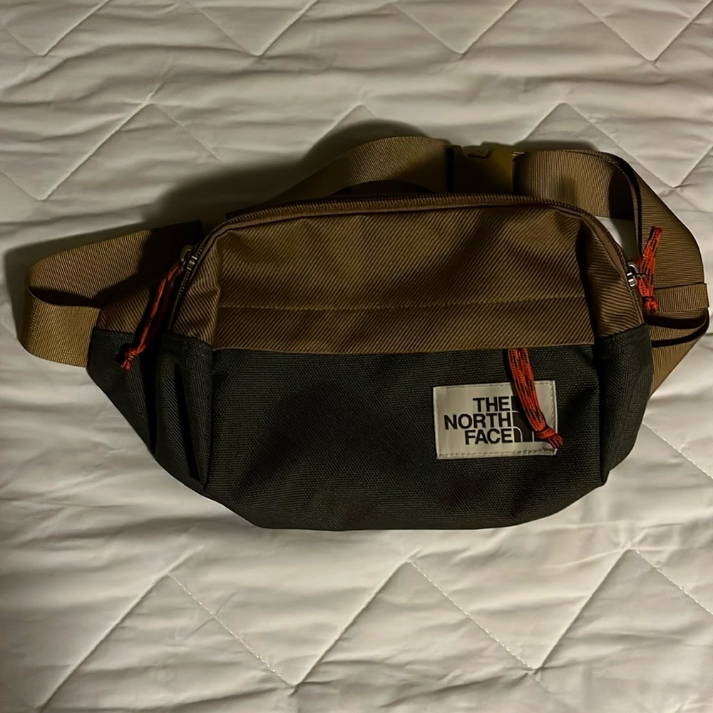 Two pocket The North Face fanny pack cross body bag